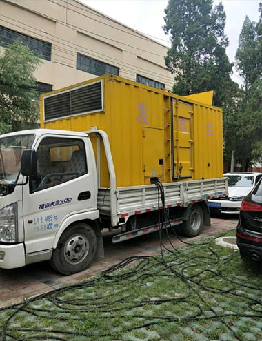 伍家岗发电车出租-柴油发电机组排烟系统设计要求及其考虑因素